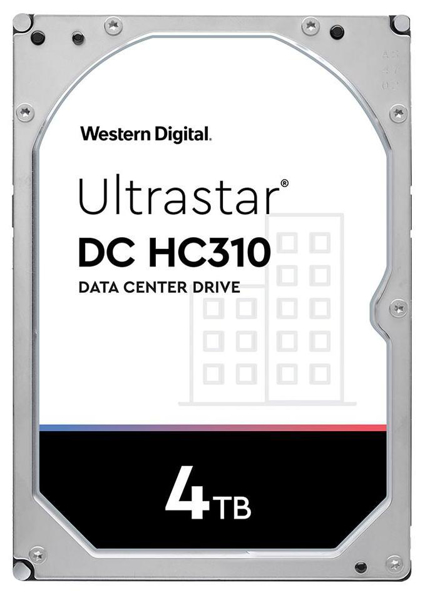 Poza cu Drive server HDD Western Digital Ultrastar DC HC310 (7K6) HUS726T4TALE6L4 (4 TB 3.5 Inch SATA III)