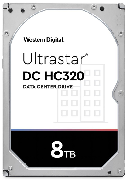 Poza cu Drive server HDD Western Digital Ultrastar DC HC320 (7K8) HUS728T8TAL5204 (8 TB 3.5 Inch SAS3)