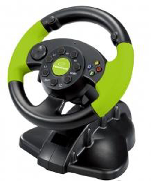 Poza cu Volan jocuri  Esperanza EG104 (Xbox 360, black color)