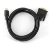 Poza cu Cablu GEMBIRD CC-HDMI-DVI-6 (HDMI M - DVI-D M 1,8m black color)