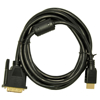 Poza cu Cablu Akyga AK-AV AK-AV-11 (DVI-D M - HDMI M 1,8m black color)