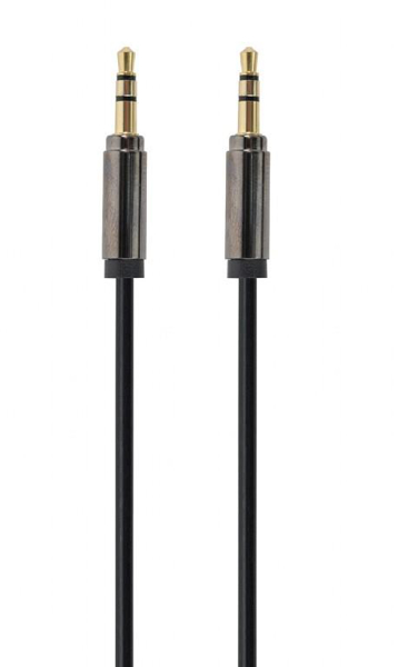 Poza cu Cablu GEMBIRD CCAP-444-6 (Mini Jack M - Mini Jack M, 1,8m, black color)