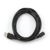 Poza cu Cablu GEMBIRD CCP-MUSB2-AMBM-6 (USB M - Micro USB M 1,8m black color)