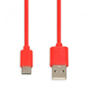 Poza cu Cablu IBOX IKUMTCR (USB 2.0 type A - USB type C, 1m, red color)