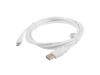 Poza cu Cablu Lanberg CA-USBM-10CC-0018-W (USB 2.0 M - Micro USB M 1,8m white color)