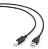 Poza cu Cablu GEMBIRD CCP-USB2-AMBM-6 (USB 2.0 type A M - USB 2.0 type B M 1,8m black color)