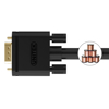 Poza cu UNITEK Y-C504G VGA Cablu 3 m VGA (D-Sub) Black