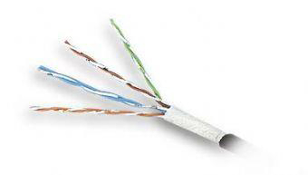 Poza cu Cablu FTP GEMBIRD FPC-5004E-SOL (F/UTP - F/UTP, F/UTP, 305m, 5e, gray color)