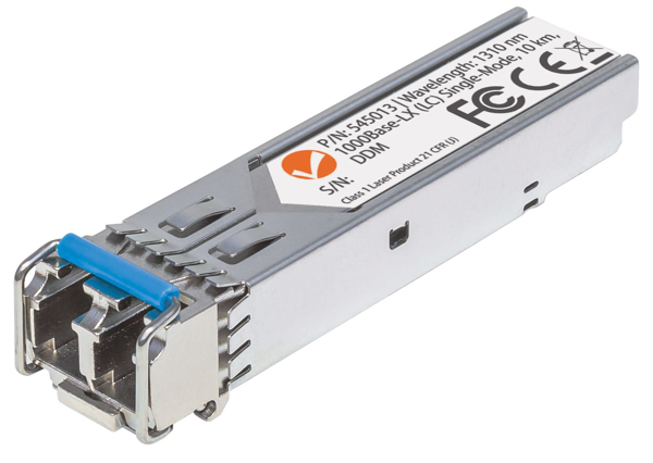 Poza cu Intellinet Gigabit Fibre SFP Optical Transceiver Module, 1000Base-Lx (LC) Single-Mode Port, 10km