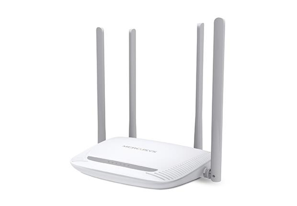 Poza cu Mercusys MW325R wireless router Single-band (2.4 GHz) Fast Ethernet White