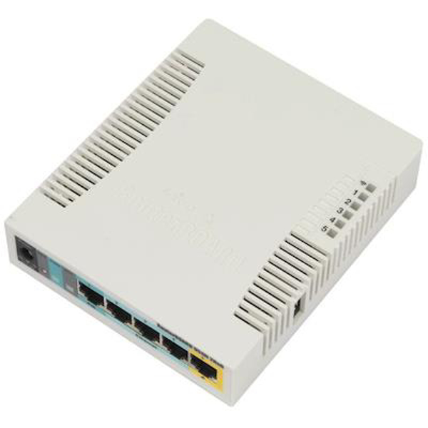 Poza cu Router MikroTik RB951Ui-2HnD (xDSL (cable connector LAN), 2,4 GHz)
