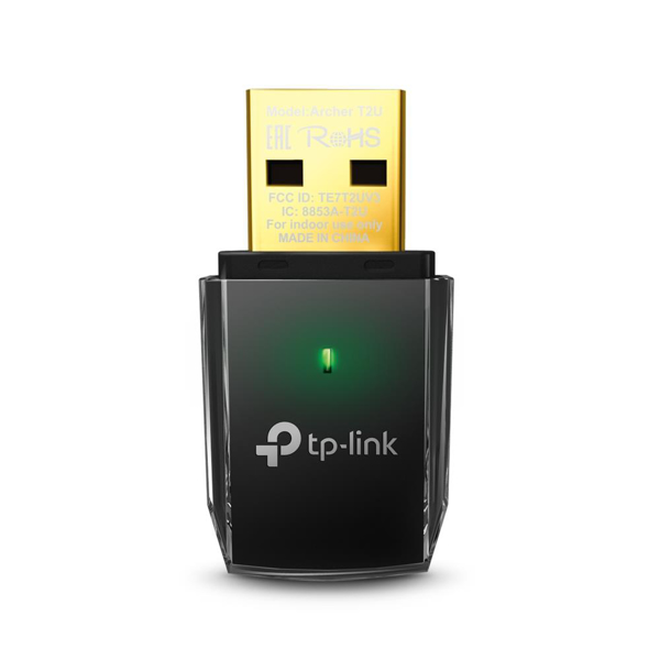 Poza cu Placă de retea TP-LINK Archer T2U (USB 2.0)
