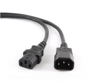 Poza cu Cablu GEMBIRD PC-189-VDE-3M (C13 - C14 3m black color)