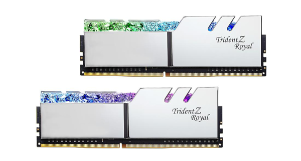 Poza cu Memorii G.Skill Trident Z Royal F4-3600C16D-32GTRSC 32 GB DDR4 3600 MHz