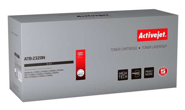 Poza cu Toner compatibil Activejet ATB-2320N (replacement Brother TN-2320 Supreme 2 600 pages black)