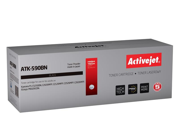 Poza cu Toner compatibil Activejet ATK-590BN (replacement Kyocera TK-590BK Supreme 7 000 pages black)