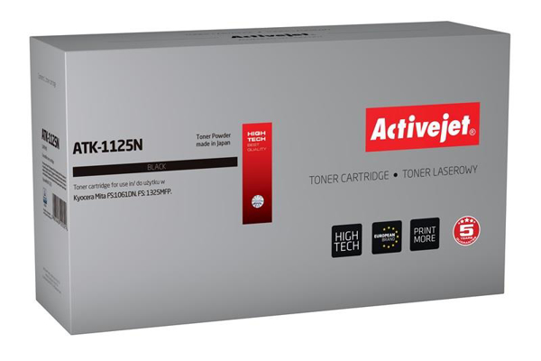 Poza cu Toner compatibil Activejet ATK-1125N (replacement Kyocera TK-1125 Supreme 2 100 pages black)