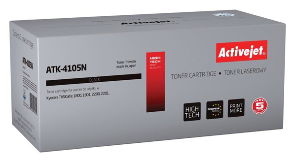 Poza cu Toner compatibil Activejet ATK-4105N (replacement Kyocera TK-4105 Supreme 15 000 pages black)