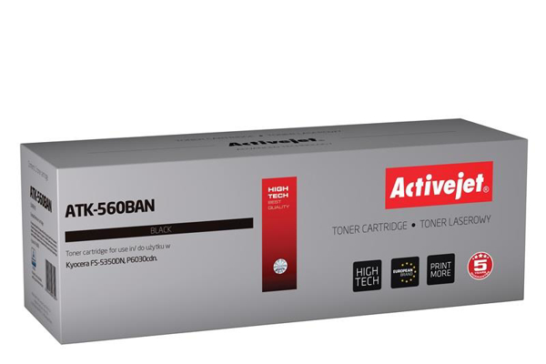 Poza cu Toner compatibil Activejet ATK-560BAN (replacement Kyocera TK-560K Premium 12 000 pages black)
