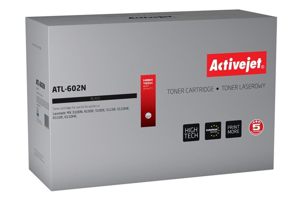 Poza cu Toner compatibil Activejet ATL-602N (replacement Lexmark 60F2H00 Supreme 10 000 pages black)