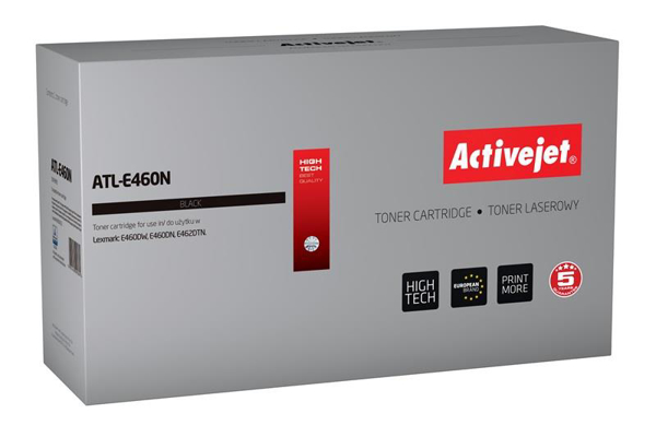 Poza cu Toner compatibil Activejet ATL-E460N (replacement Lexmark E460X21E Supreme 15 000 pages black)