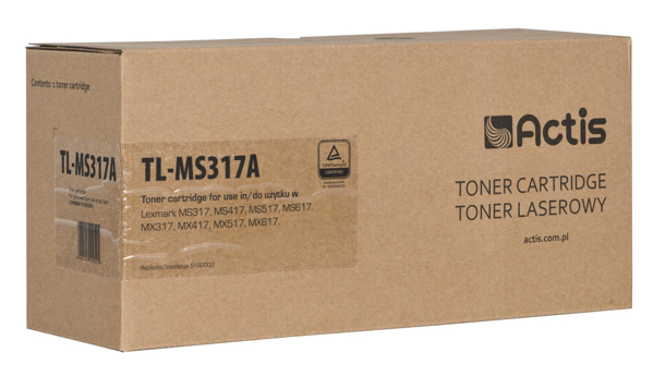 Poza cu Toner compatibil ACTIS TL-MS317A (replacement Lexmark 51B2000 Standard 2 500 pages black)