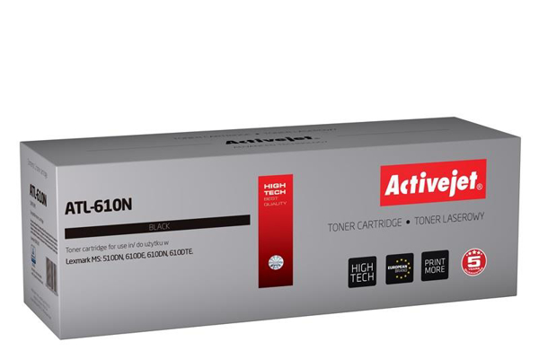 Poza cu Toner compatibil Activejet ATL-610N (replacement Lexmark 50F2U0E Supreme 20 000 pages black)