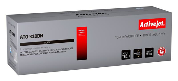 Poza cu Toner compatibil Activejet ATO-310BN (replacement OKI 44469803 Supreme 3 500 pages black)