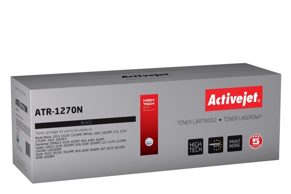 Poza cu Toner compatibil Activejet ATR-1270N (replacement Ricoh 1270D 888261 Supreme 7 000 pages black)