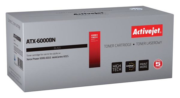 Poza cu Toner compatibil Activejet ATX-6000BN (replacement Xerox 106R01634 Supreme 2 000 pages black)