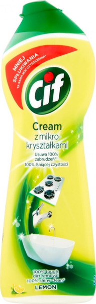 Poza cu Cif Cream Lemon Milk with Micro-Crystals 540 g