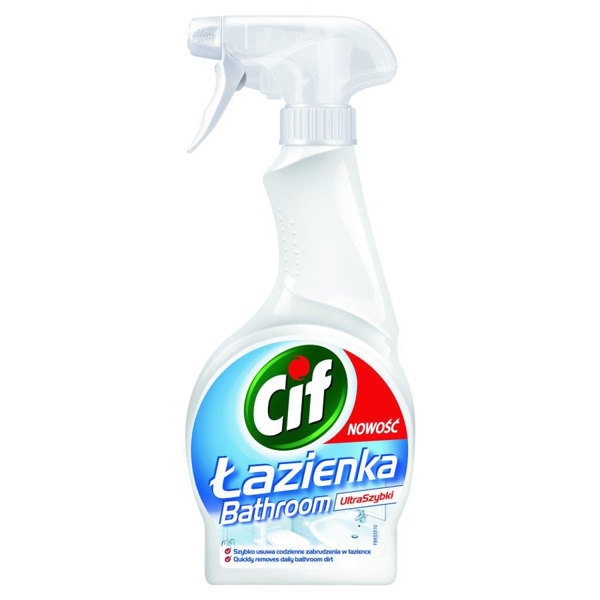 Poza cu Cif Ultra-fast Bathroom Cleaning Spray 500 ml