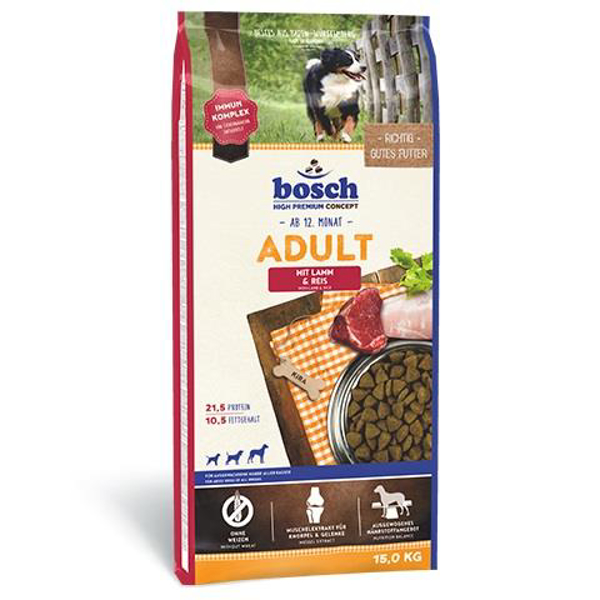 Poza cu Bosch 01030 Adult Lamb & Rice 3kg