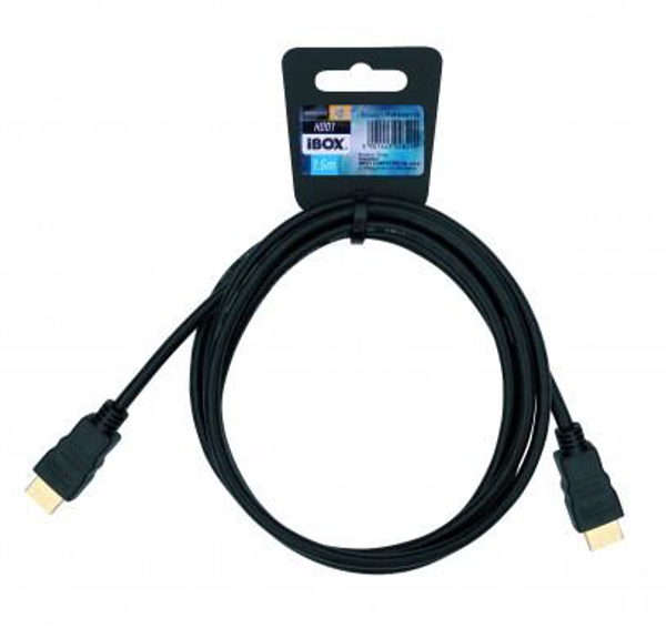 Poza cu iBox ITVFHD0115 HDMI Cablu 1.5 m HDMI Type A (Standard) Black