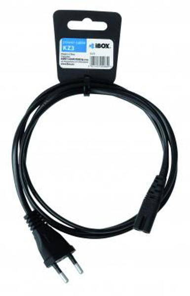 Poza cu iBox KZ3 power Cablu Black 1.5 m CEE7/4 IEC 320