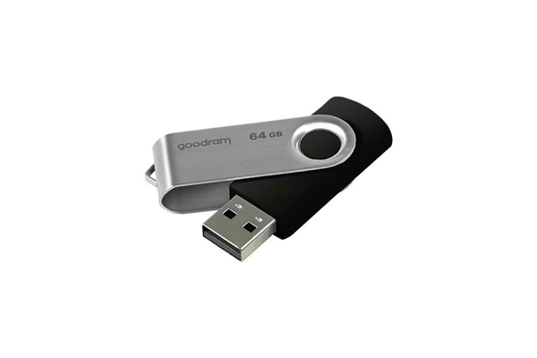 Poza cu Goodram UTS2 USB flash drive 64 GB USB Type-A 2.0 Black,Silver