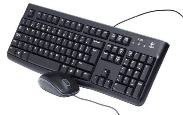 Poza cu Logitech LGT-MK120-US Mouse si tastatura