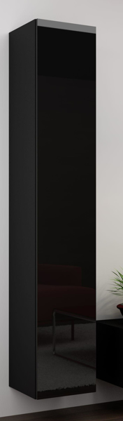 Poza cu Cama Full cabinet VIGO '180' 180/40/30 black/black gloss