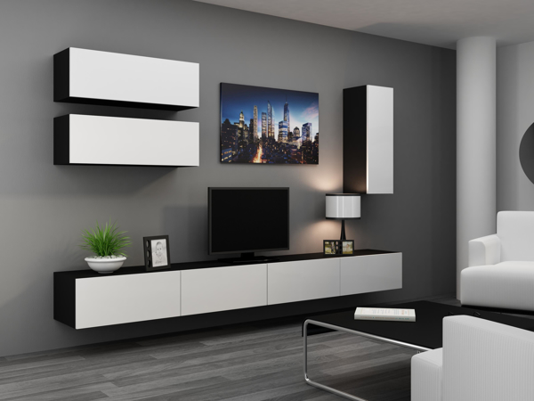 Poza cu Cama VIGO 13 CZ/BI living room storage cabinets Storage combination