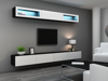 Poza cu Cama Living room cabinet set VIGO 11 black/white gloss