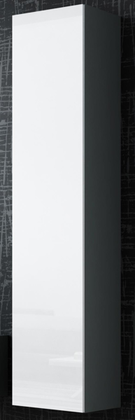 Poza cu Cama Full cabinet VIGO '180' 180/40/30 grey/white gloss