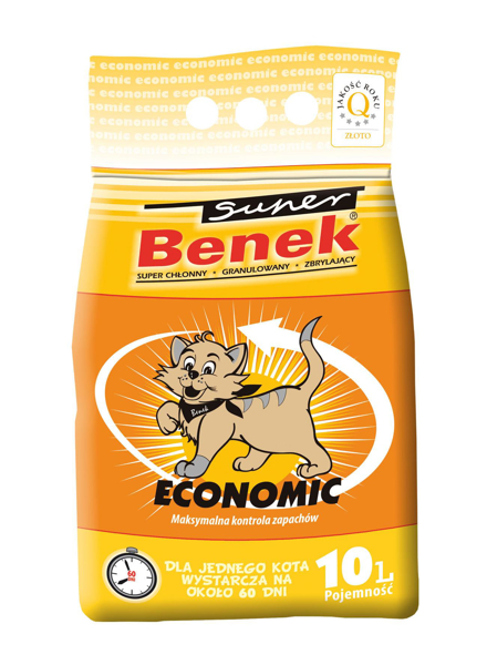 Poza cu Certech Super Benek Economic - Cat Litter Clumping 10 l