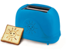 Poza cu Toaster Esperanza Smiley EKT003B (750W, blue color)