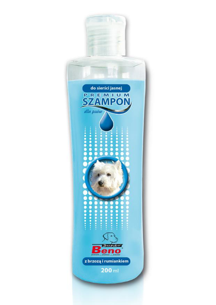 Poza cu Certech Super Beno Premium - Shampoo for light hair 200 ml