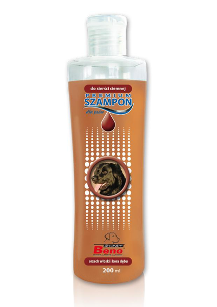 Poza cu Certech Super Beno Premium - Shampoo for dark hair 200 ml