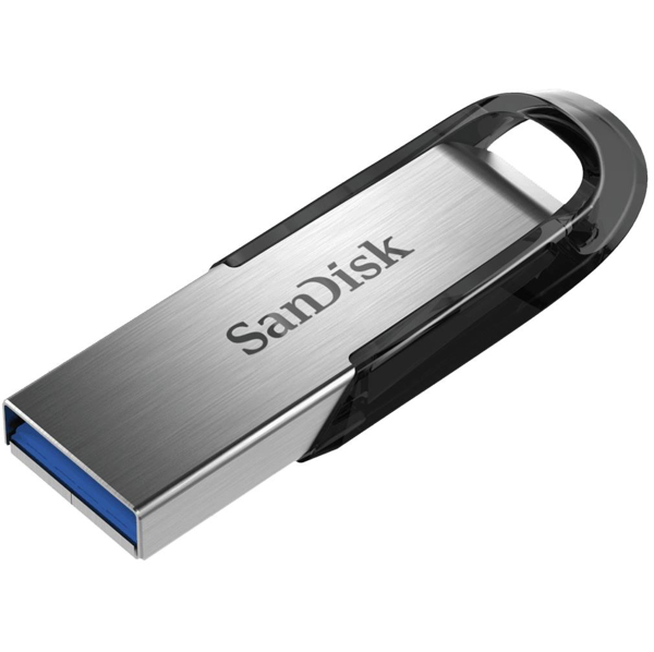 Poza cu SanDisk Ultra Flair USB flash drive 32 GB USB Type-A 3.0 Black, Stainless steel