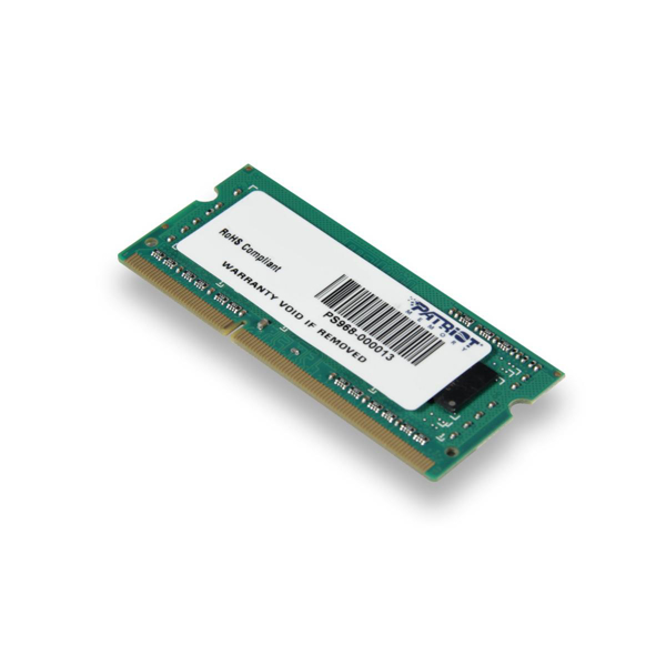 Poza cu Memorie SO-DIMM Patriot Memory Signature PSD34G160081S (DDR3 SO-DIMM 1 x 4 GB 1600 MHz 11)