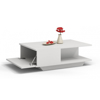 Poza cu Topeshop DENVER WHITE coffee/side/end table Coffee table Free-form shape 1 leg(s)