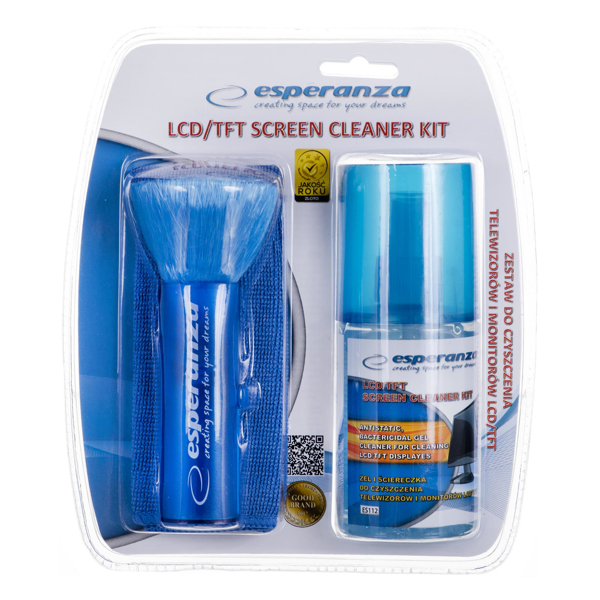 Poza cu Esperanza ES112 equipment cleansing kit LCD/TFT/Plasma 200 ml