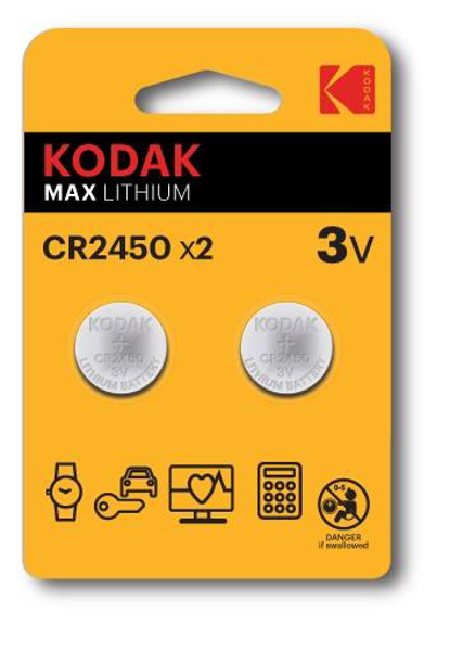 Poza cu Kodak CR2450 Single-use battery Lithium